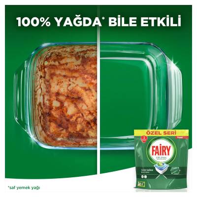 Fairy Hepsi Bir Arada Bulaşık Makinesi Deterjanı Kapsülü/Tableti 90 Yıkama Özel Seri - 7
