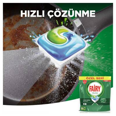 Fairy Hepsi Bir Arada Bulaşık Makinesi Deterjanı Kapsülü/Tableti 90 Yıkama Özel Seri - 9