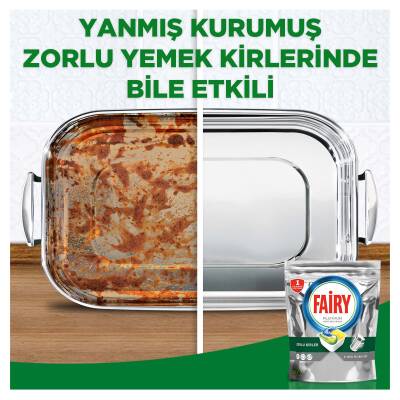 Fairy Platinum Bulaşık Makinesi Deterjanı Kapsülü 33 Yıkama Limon Kokulu - 7