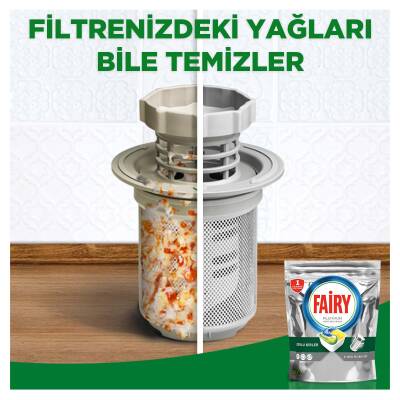 Fairy Platinum Bulaşık Makinesi Deterjanı Kapsülü 33 Yıkama Limon Kokulu - 10