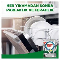 Fairy Platinum Bulaşık Makinesi Deterjanı Kapsülü 33 Yıkama Limon Kokulu - 12