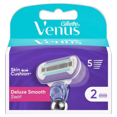Gillette Venus Swirl Extra Smooth Kadın Tıraş Bıçağı 2'Li - 2