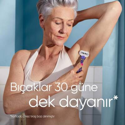 Gillette Venus Swirl Extra Smooth Kadın Tıraş Bıçağı 2'Li - 5