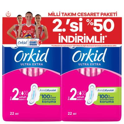 Orkid Ultra Extra Uzun 44'Lü Cesaret Paketi - 3
