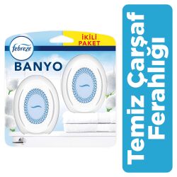 Febreze Hava Ferahlatıcı Banyo Oda Kokusu Temiz Çarşaf Ferahlığı - Febreze