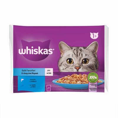 Whiskas Balık Çeşitleri 4'Lü 340 Gr - 6