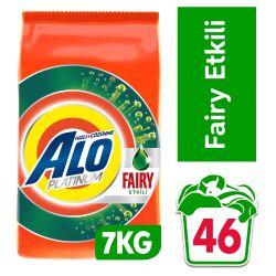 Alo Platinum 7 Kg Fairy Etkili Beyazlar Hızlı Çözülme Toz Deterjan - 2