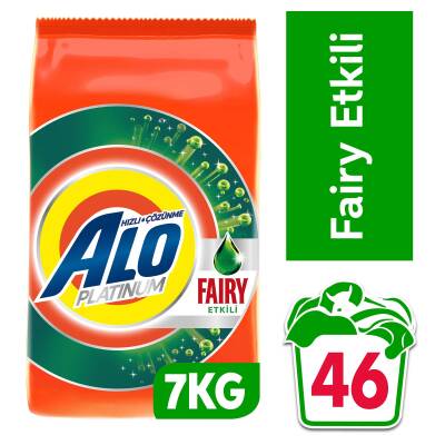 Alo Platinum 7 Kg Fairy Etkili Beyazlar Hızlı Çözülme Toz Deterjan - 2
