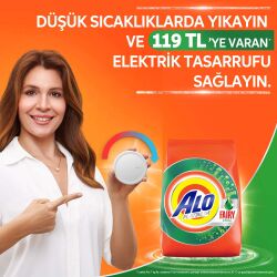 Alo Platinum 7 Kg Fairy Etkili Beyazlar Hızlı Çözülme Toz Deterjan - 6
