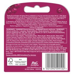 Gillette Venus Comfort Glide Sugarberry 3 Adet Yedek Başlık - 16