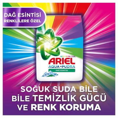Ariel Dağ Esintisi Renklilere Özel 4 Kg Aquapudra Toz Çamaşır Deterjanı - 3