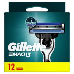 Gillette Mach3 Yedek Tıraş Bıçağı 12 Adet - 2