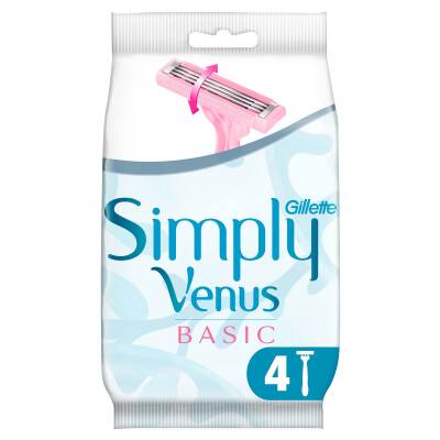 Gıllette Sımply Venus 3 Basıc Trşmak+ 3 Yedek Tıraş Bıçağı - 1