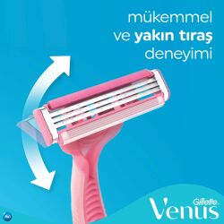 Gıllette Sımply Venus 3 Basıc Trşmak+ 3 Yedek Tıraş Bıçağı - 5