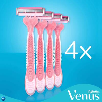 Gıllette Sımply Venus 3 Basıc Trşmak+ 3 Yedek Tıraş Bıçağı - 6