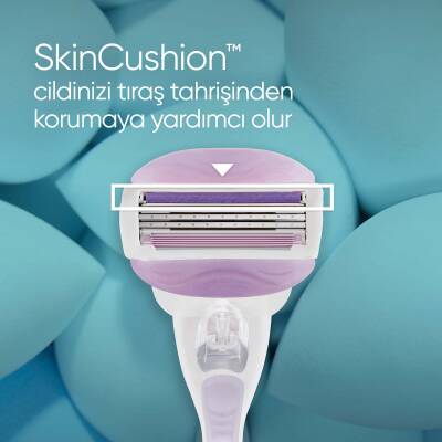 Gillette Venus Comfort Glide Breeze Tıraş Makinesi 2 Adet Yedek Başlık - 4