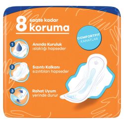 Orkid Ultra Extra Hijyenik Ped Normal Tekli Paket 8 Ped - 25