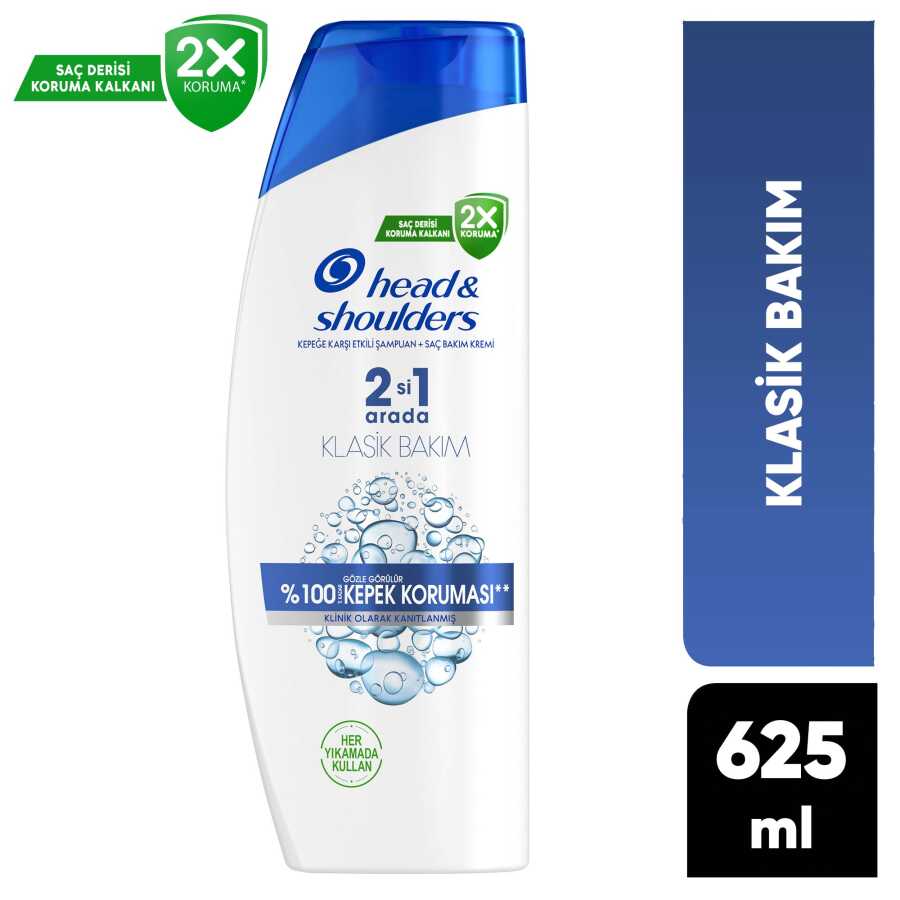Head & Shoulders 2In1 Sampuan  Classıc 625Ml