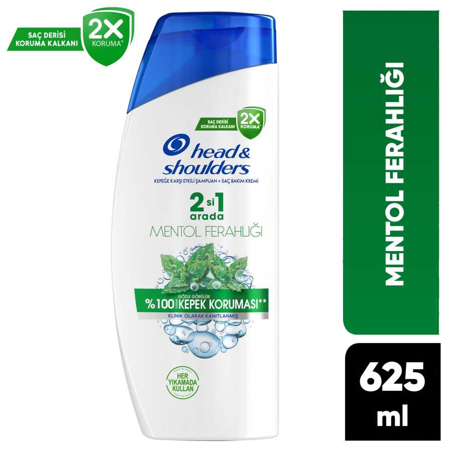 Head & Shoulders 2In1 Sampuan  Menthol 625Ml