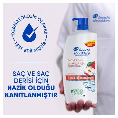Hs Arındırma&Parlaklık Kepeğe Karşı Etkili Şampuan 800 Ml - 3