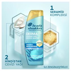 Hs Demaxpro Onarıcı Nemlendirme Şampuanı 300 Ml - 2
