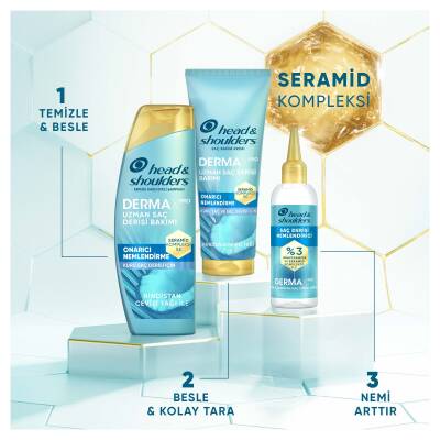 Hs Demaxpro Onarıcı Nemlendirme Şampuanı 300 Ml - 8