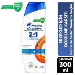 Hs Erkekler İçin Dökülme Karşıtı 2Si1 Arada Şampuan 300 Ml - 3