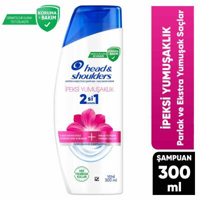 Hs İpeksi Yumuşaklık 2Si1 Arada Şampuan 300 Ml - 3