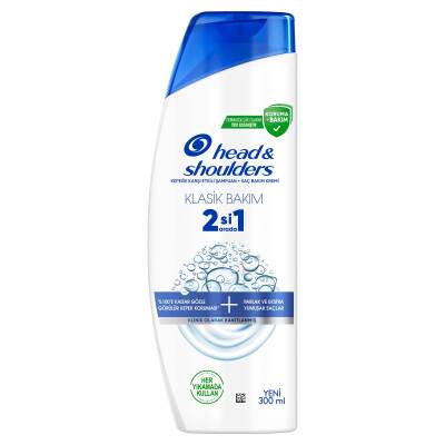 Hs Klasik Bakım 2Si1 Arada Şampuan 300 Ml - 1