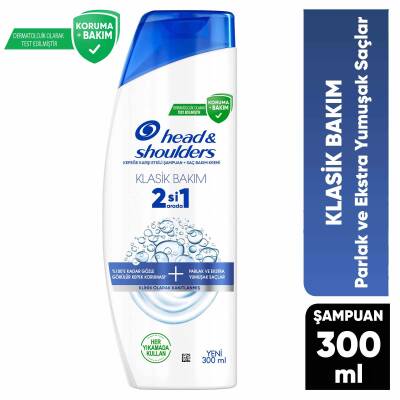 Hs Klasik Bakım 2Si1 Arada Şampuan 300 Ml - 2