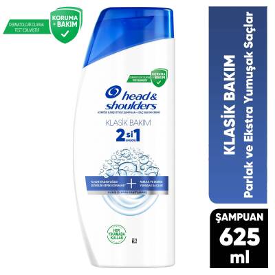 Hs Klasik Bakım 2Si1 Arada Şampuan 625 Ml - 1