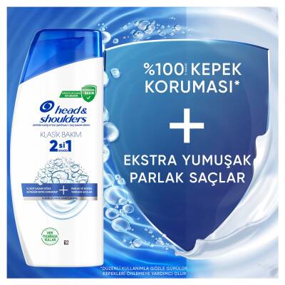 Hs Klasik Bakım 2Si1 Arada Şampuan 625 Ml - 4