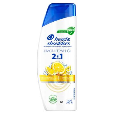 Hs Limon Ferahlığı 2Si1 Arada Şampuan 300 Ml - 1