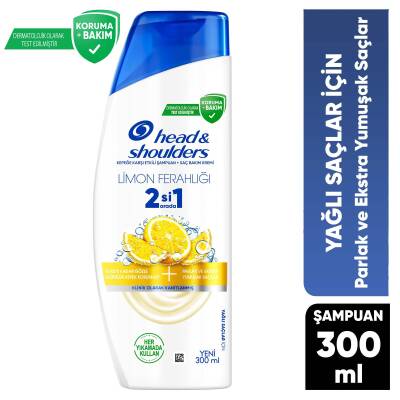 Hs Limon Ferahlığı 2Si1 Arada Şampuan 300 Ml - 2