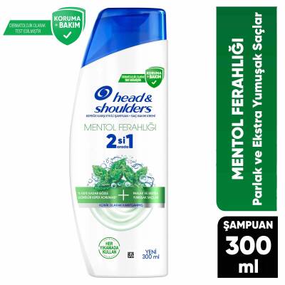 Hs Mentol Ferahlığı 2Si1 Arada Şampuan 300 Ml - 1
