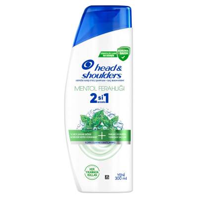 Hs Mentol Ferahlığı 2Si1 Arada Şampuan 300 Ml - 2