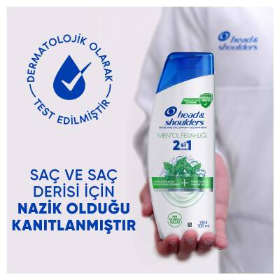 Hs Mentol Ferahlığı 2Si1 Arada Şampuan 300 Ml - 4