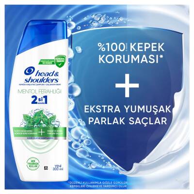 Hs Mentol Ferahlığı 2Si1 Arada Şampuan 300 Ml - 7