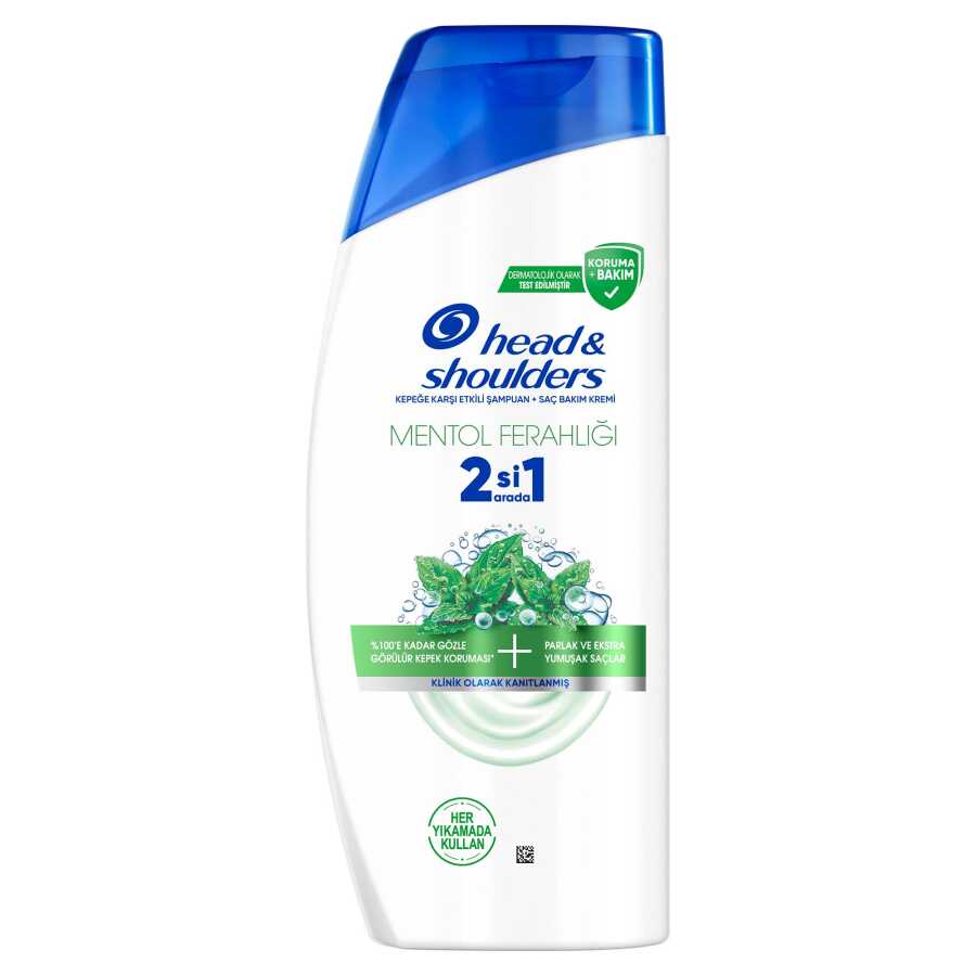  Hs Mentol Ferahlığı 2si1 Arada Şampuan 625 Ml