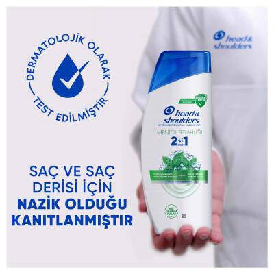 Hs Mentol Ferahlığı 2Si1 Arada Şampuan 625 Ml - 3