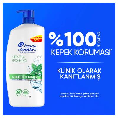 Hs Mentol Ferahlığı Şampuan 800 Ml - 3