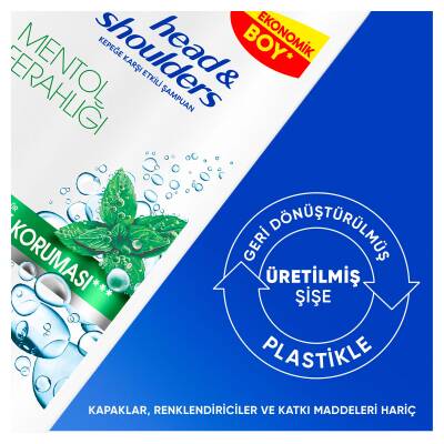 Hs Mentol Ferahlığı Şampuan 800 Ml - 10