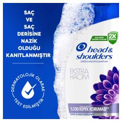 Head & Shoulders Sampuan Extra Volume 330Ml - 6