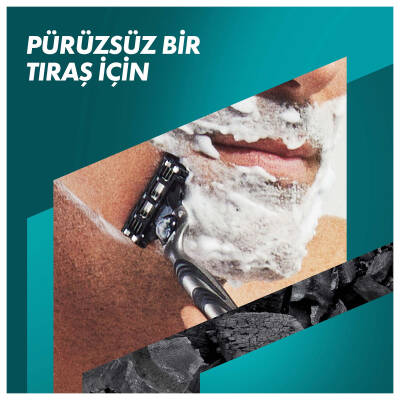 Gillette Mach3 Charcoal Tıras Makınesı 1'Lı - 3