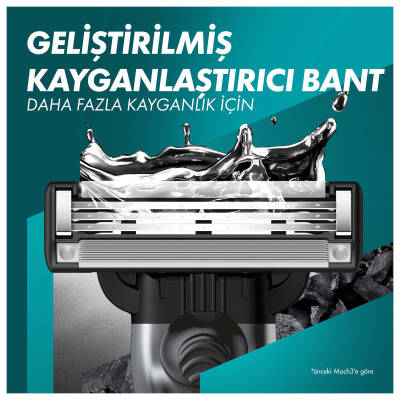 Gillette Mach3 Charcoal Tıras Makınesı 1'Lı - 6