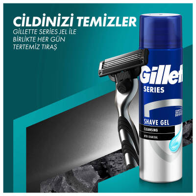 Gillette Mach3 Charcoal Tıras Makınesı 1'Lı - 7
