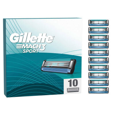 Gillette Mach3 Start Yedek Bıcak 10'Lu - 1