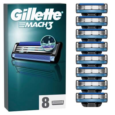 Gillette Mach3 Yedek Bıcak 8'Lı - 1