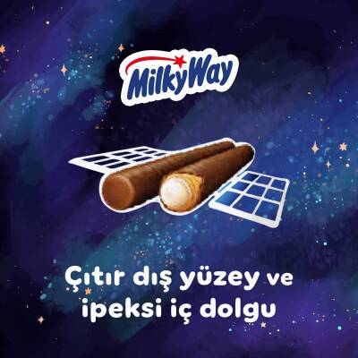 Mılky Way Sütlü Çıtır Rulo 22.5G X 24 - 3