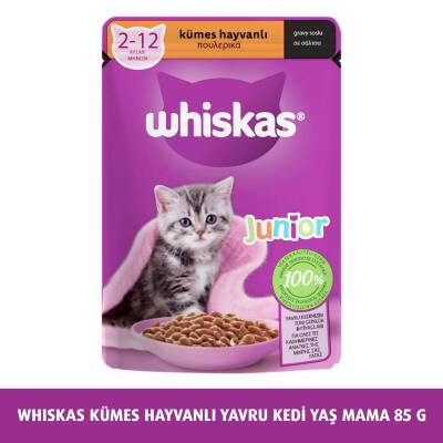 Whiskas Yavru Kümes Hayvanlı 85 Gr - 1